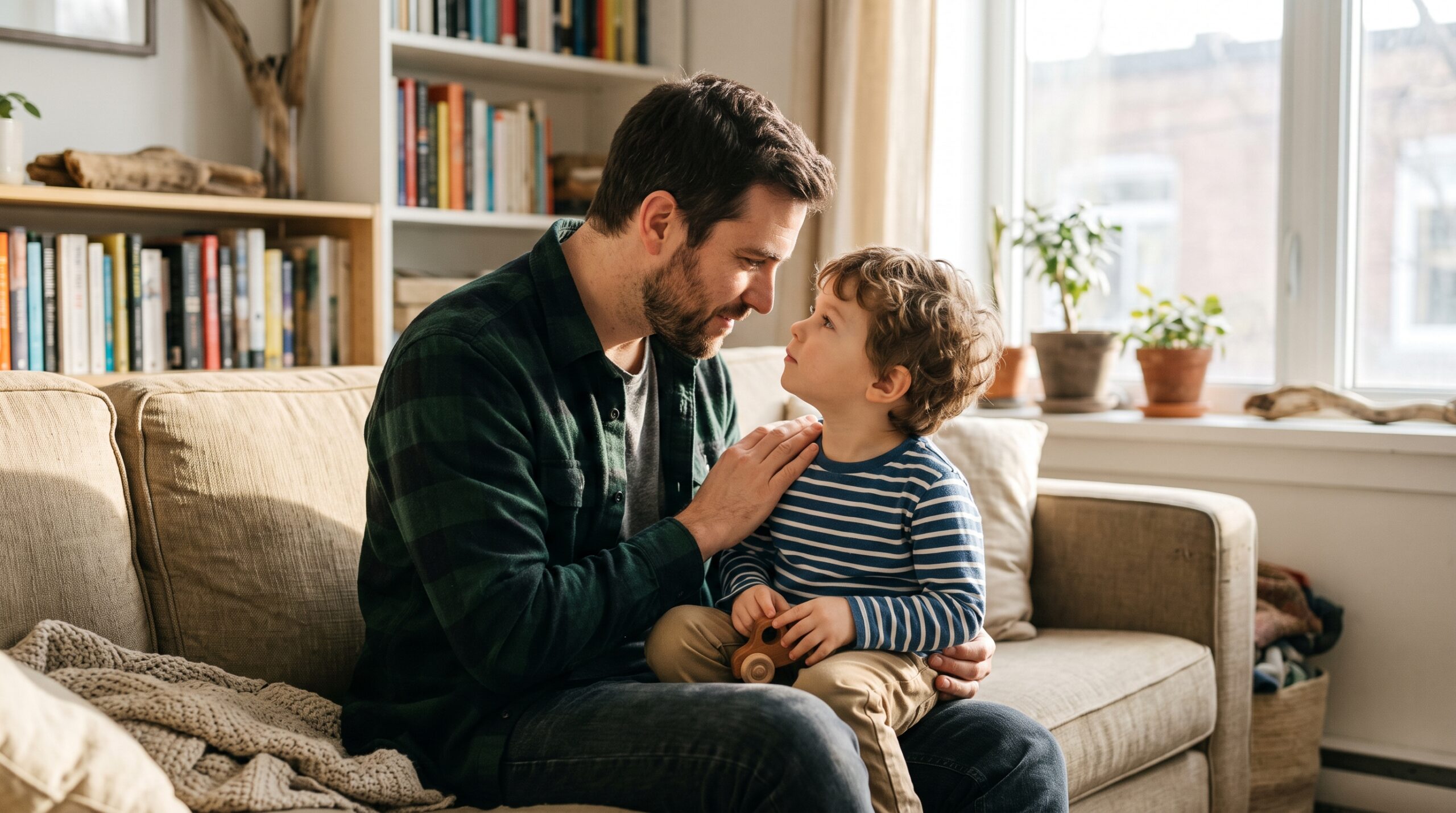 Présence Masculine : L’Art d’Être Vraiment Là pour Ceux qui t’Aiment